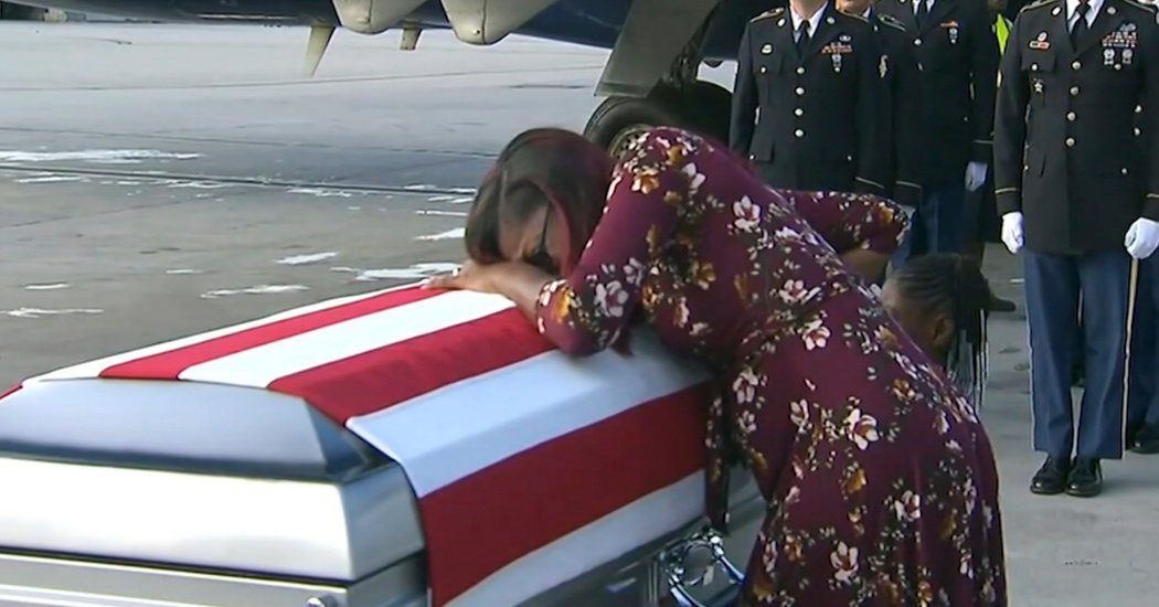 19trump-alpha-facebookJumbo.jpg Trump’s Condolence Call to Soldier’s Widow Ignites an Imbroglio