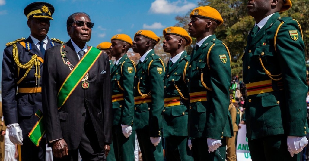 Behind Mugabe’s Rapid Fall: A Firing, a Feud and a First Lady