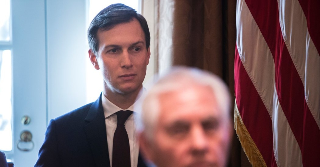 Jared Kushner’s Vast Duties, and Visibility in White House, Shrink