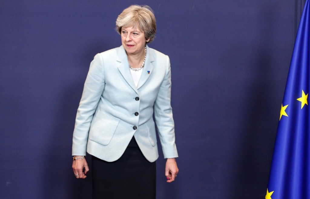 May Tells Trump Publicly: Retweeting ‘Hateful’ Group Is ‘Wrong’