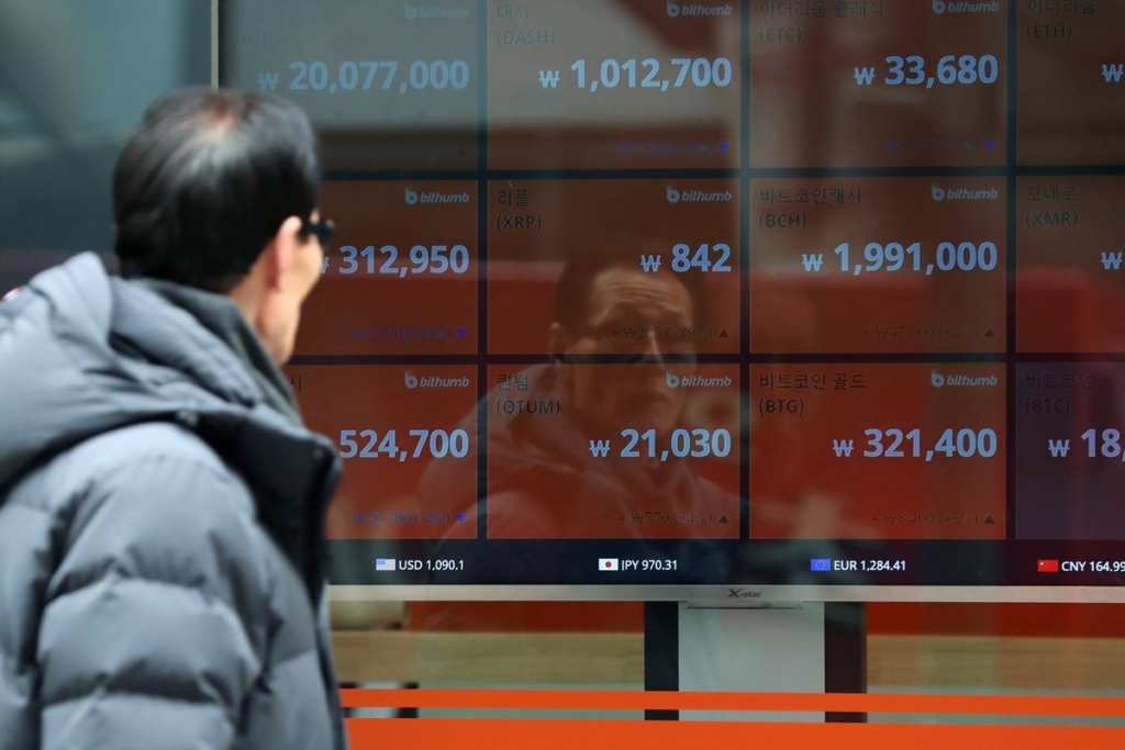 Bitcoin Drops as South Korea Says Exchange Closures Are Possible