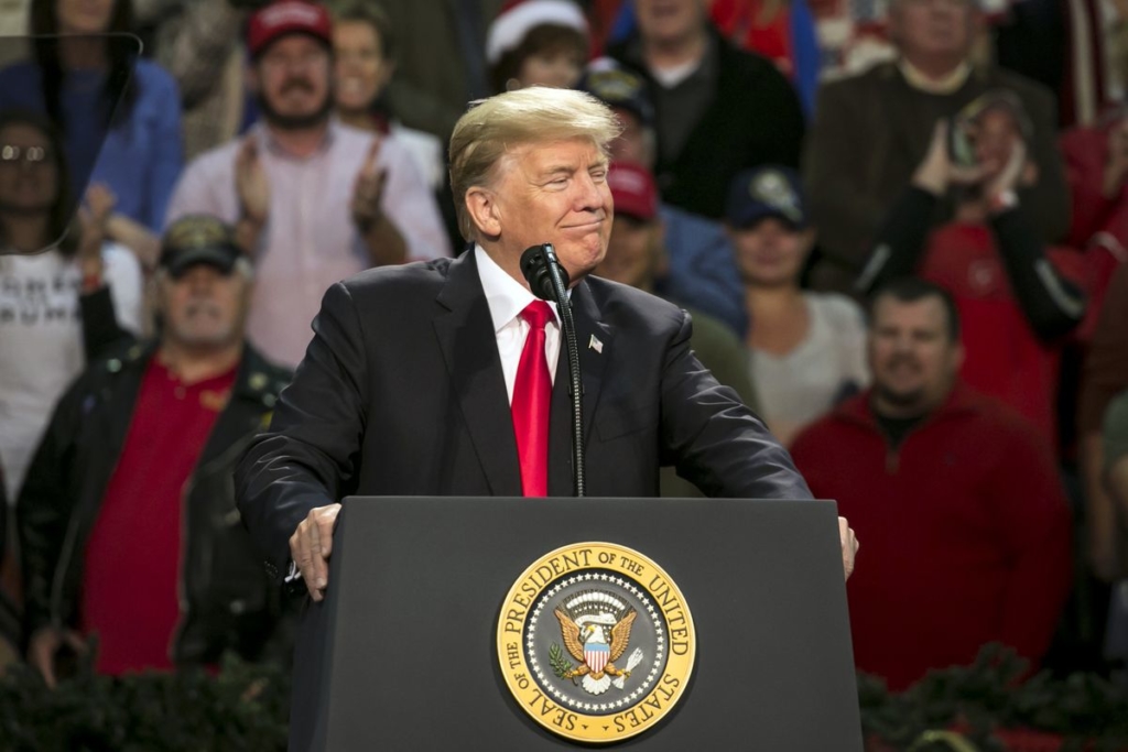 Trump Plans to Make Closing Argument for Tax Overhaul Wednesday