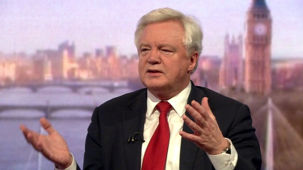 EU deal not binding – David Davis