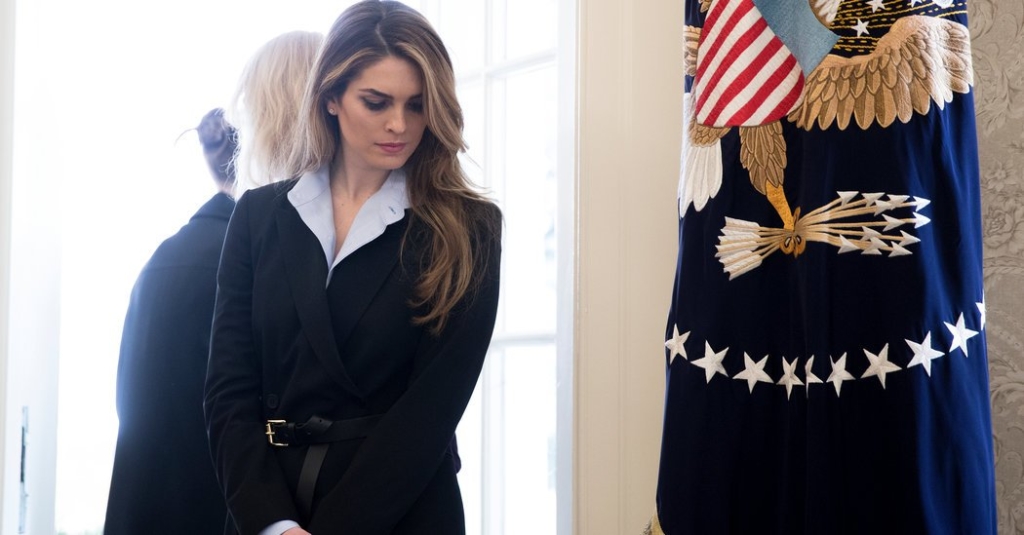 As Other Aides Face Trump’s Ire Over Rob Porter’s Departure, Hope Hicks Is Praised