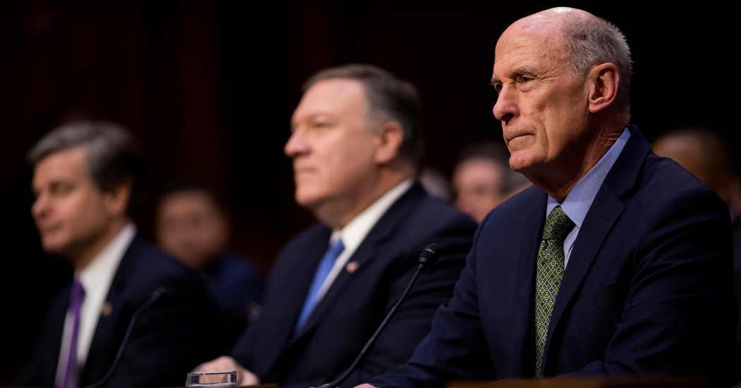 14dc-intel-facebookJumbo.jpg Russia Sees Midterm Elections as Chance to Sow Fresh Discord, Intelligence Chiefs Warn
