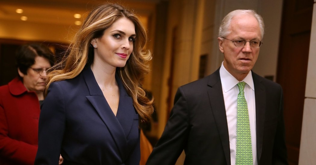 Hope Hicks Acknowledges She Sometimes Tells White Lies for Trump