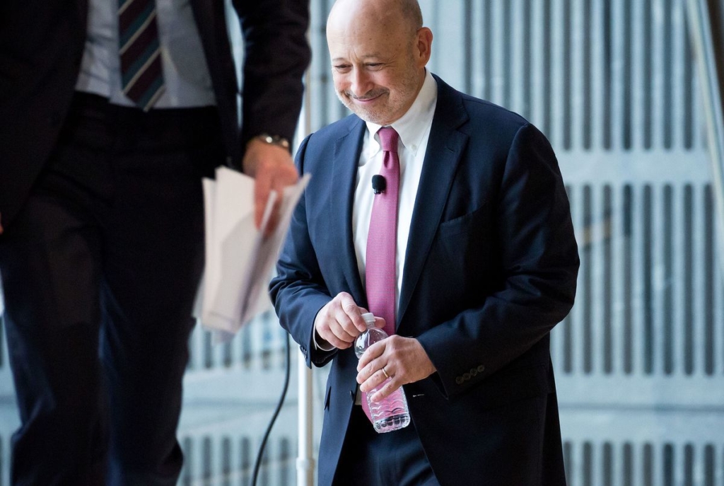 Blankfein Says Report of His Departure Didn’t Come From Him