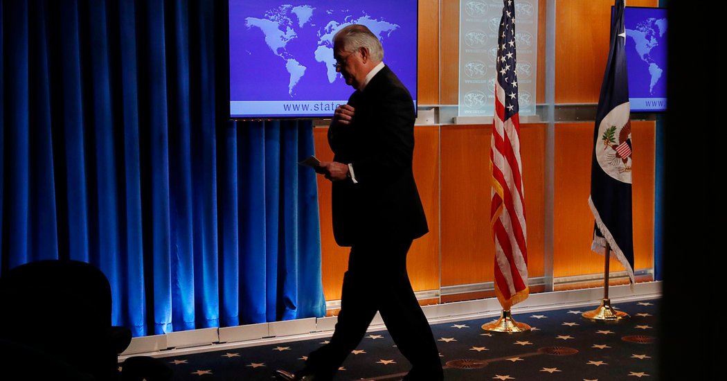 00dc-tillerson-facebookJumbo-v4.jpg In Replacing Tillerson With Pompeo, Trump Turns to Loyalists Who Reflect ‘America First’ Views
