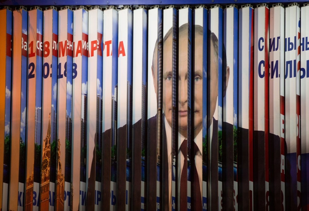 Russians Vote on New Putin Term as Tensions Flare With West