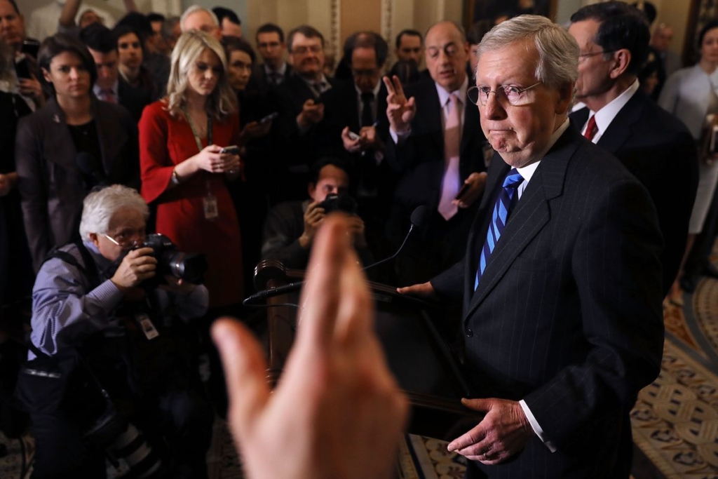 McConnell Remains Silent Over Trump’s Attacks on Mueller