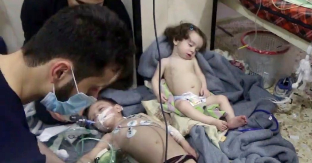 Dozens Suffocate in Syria as Government Is Accused of Chemical Attack