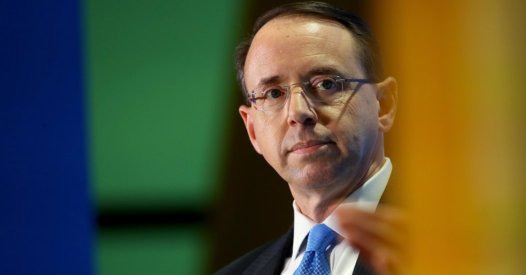 11dc-trump-facebookJumbo.jpg Rod Rosenstein Personally Approved F.B.I. Raid on Trump Lawyer, Officials Say