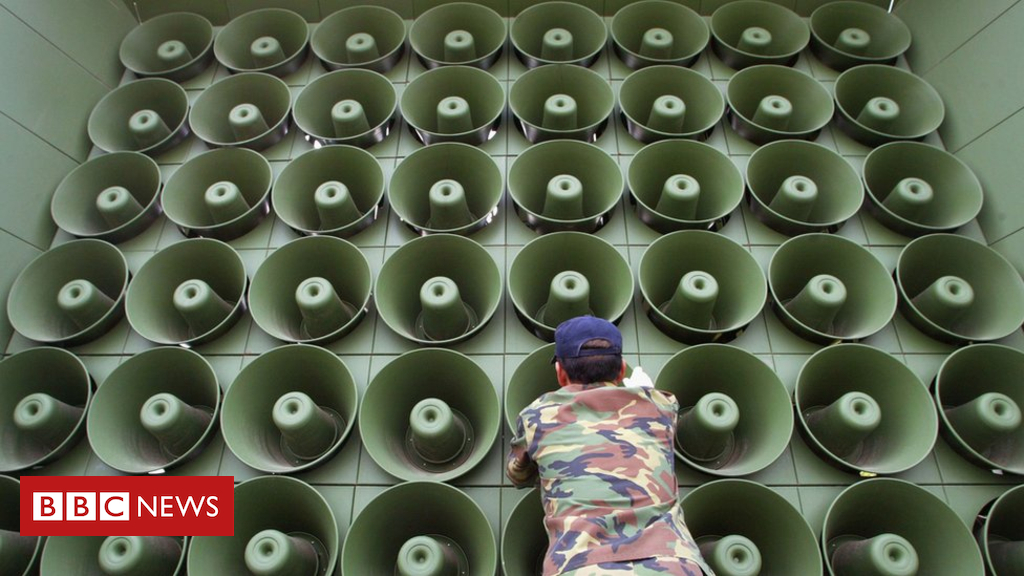 S Korea turns off North-facing loudspeakers