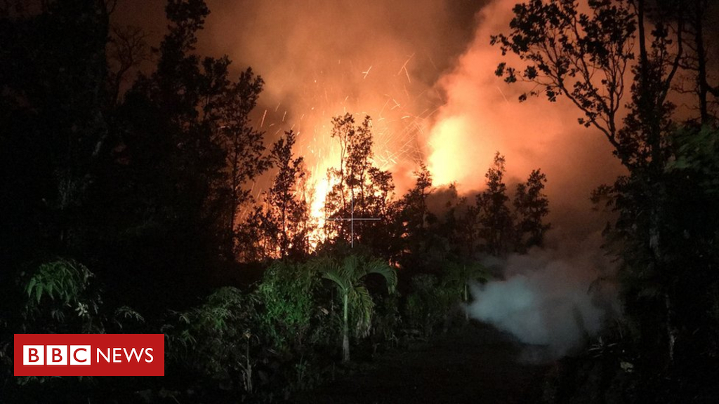 Fresh eruptions from Hawaii volcano