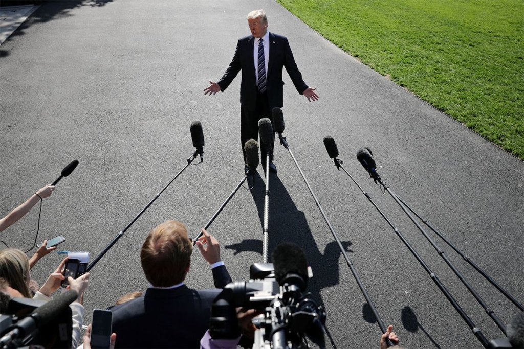 Trump’s Net Worth Slides to $2.8 Billion, Lowest Since Campaign