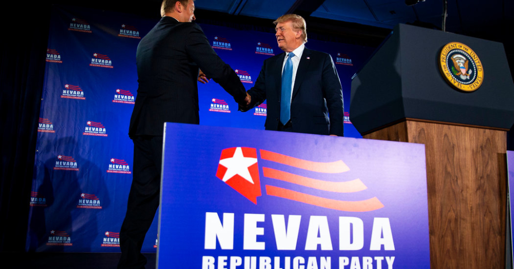Trump Appeals to Republicans in Las Vegas, Leaving Behind Washington’s Legislative Chaos