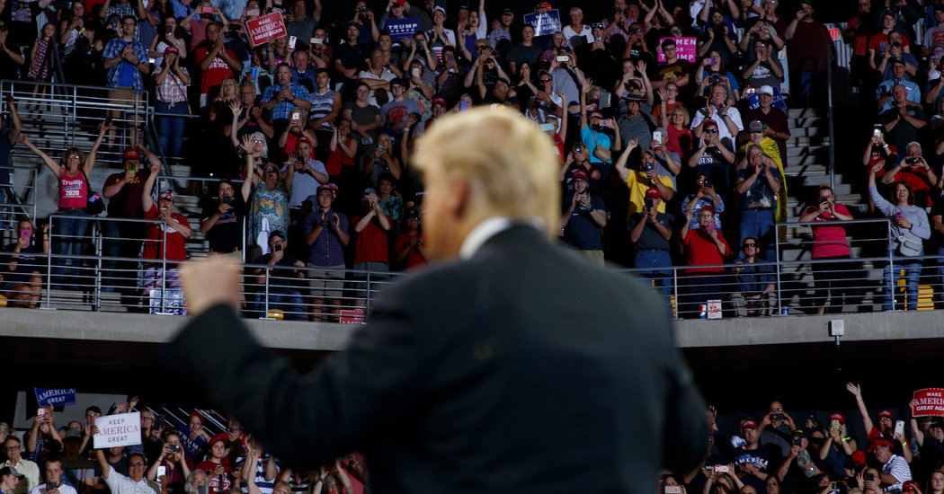 00republicans1-facebookJumbo.jpg Numb to Outrage, Republican Voters Feel a Deepening Bond to Trump