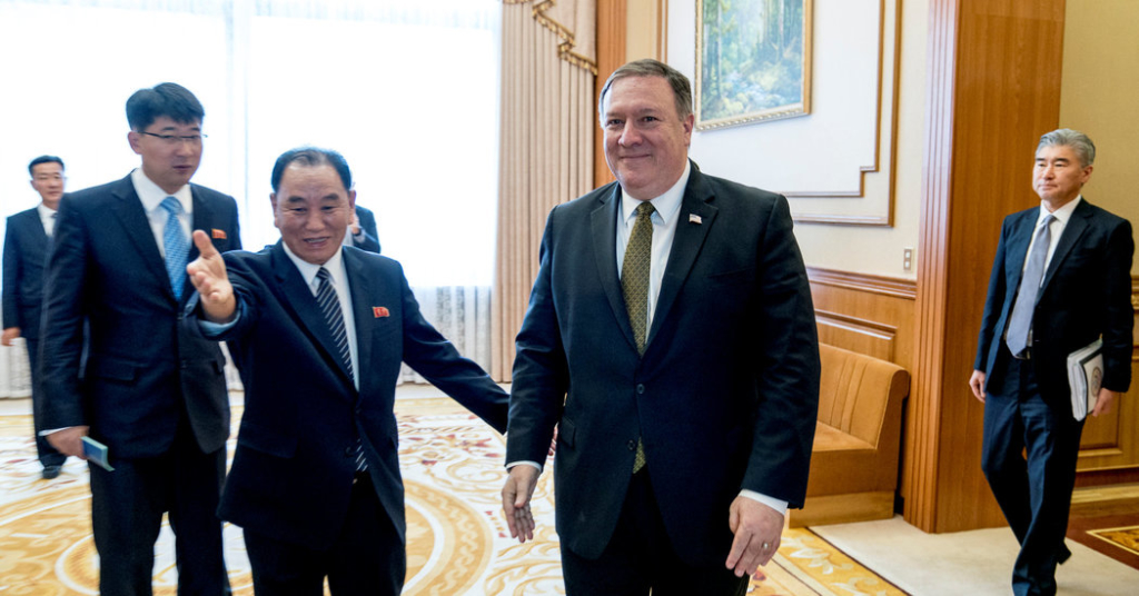 Pompeo and North Korean Official Meet for 2nd Day of Talks