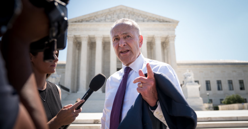 Senate Democrats Come Out Swinging in Long-Shot Fight to Block Kavanaugh