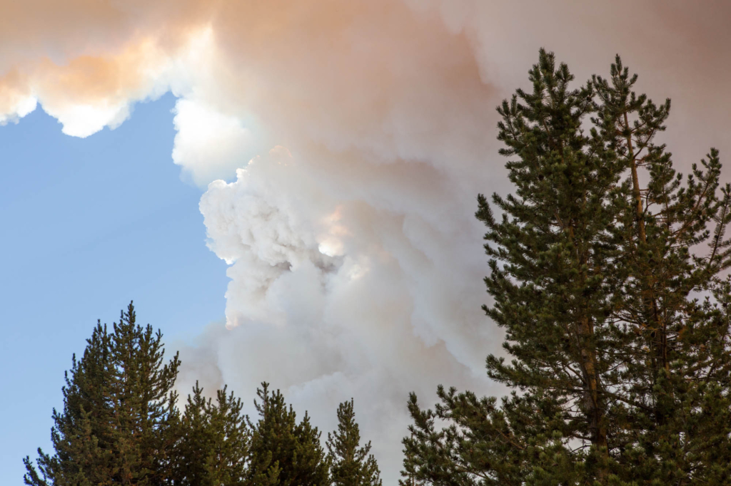 Raging Wildfire Cuts Off Major Route Into Yosemite National Park