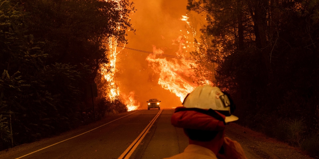 The wildfire ravaging California created an insane-looking ‘fire vortex’ — see the terrifying footage