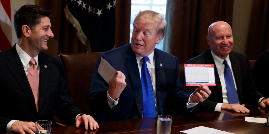 Trump is reportedly considering going around Congress for a massive tax cut that would mostly benefit wealthier Americans
