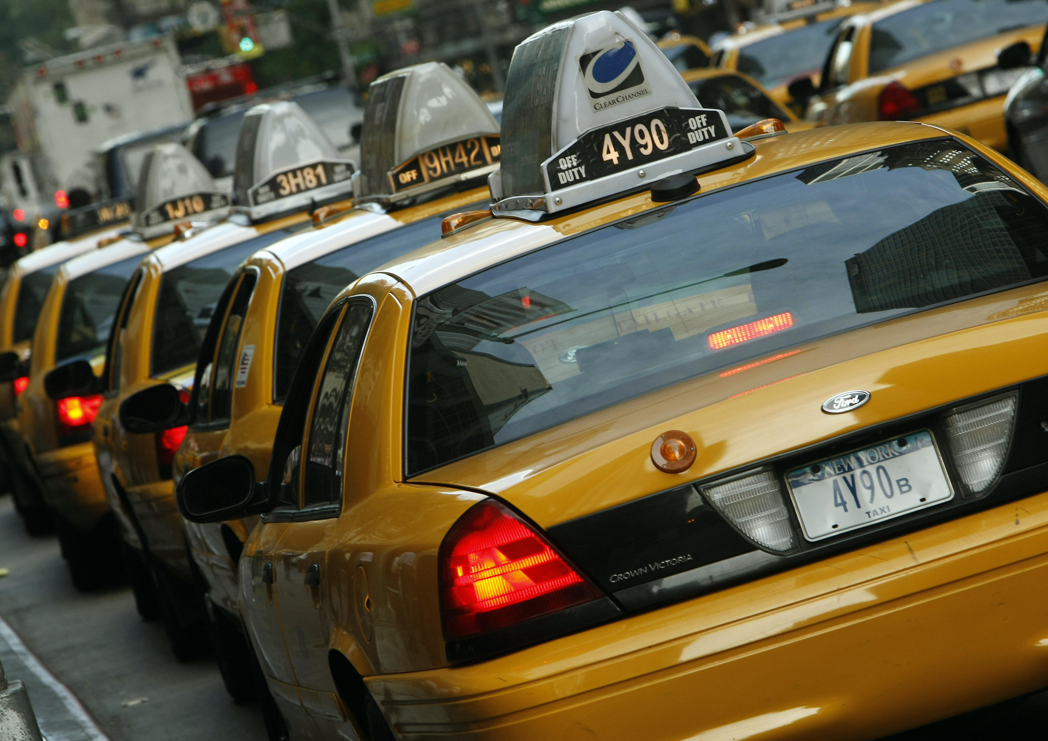 gettyimages-77446101.jpg Uber, Lyft and Via Offered to Make a Fund for Taxi Drivers. The New York City Council Declined It