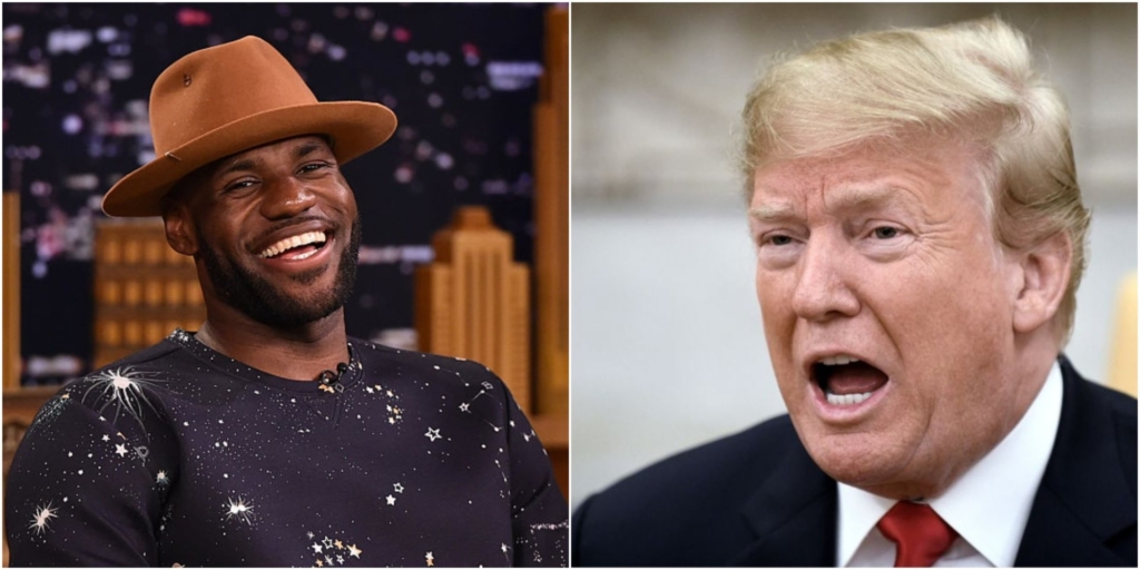 Athletes and politicians erupt at Trump over Twitter after he takes aim at Lebron James