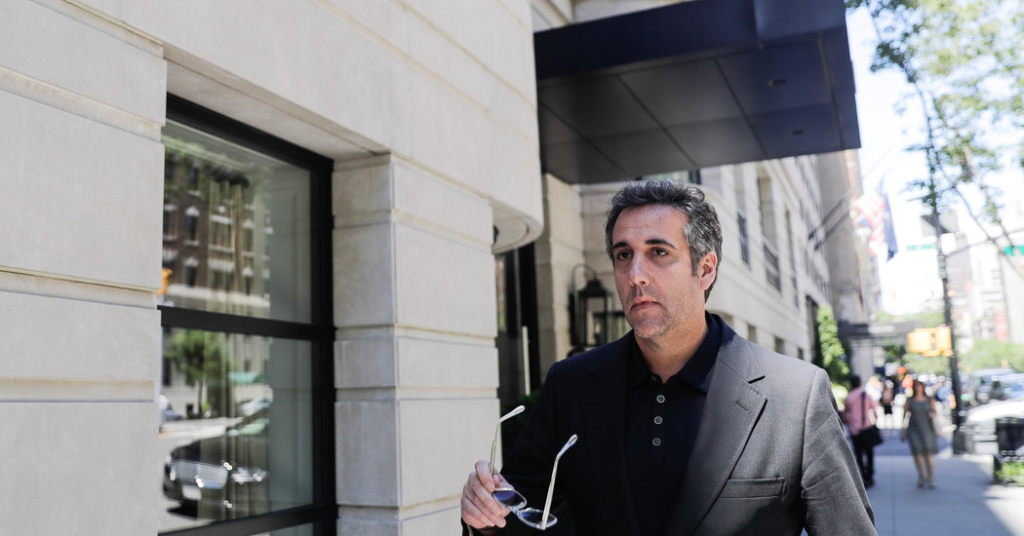 Cohen, Trump’s Ex-Lawyer, Investigated for Bank Fraud in Excess of $20 Million