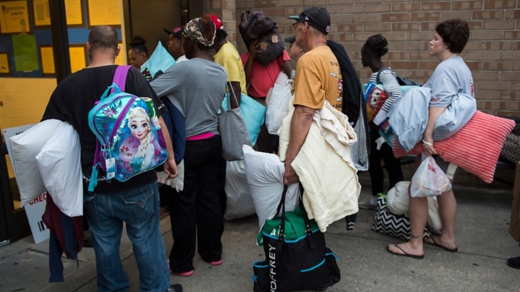 Mass evacuation from ‘storm of a lifetime’