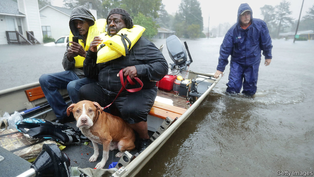 Storms in America and the Pacific are evidence of climate change