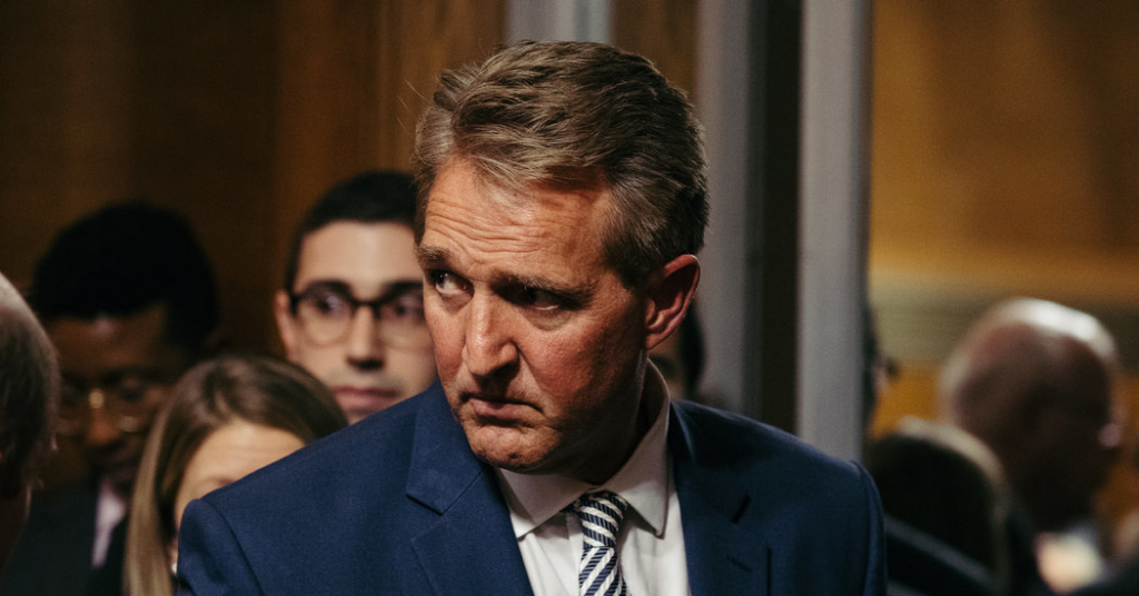 Swing Republican Senators Condemn Trump’s Mockery of Kavanaugh Accuser