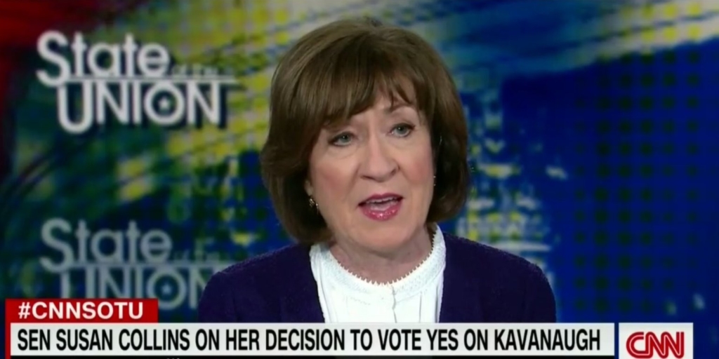 Collins defends her vote for Kavanaugh despite Christine Blasey Ford’s allegations: ‘I do not believe that Brett Kavanaugh was her assailant’