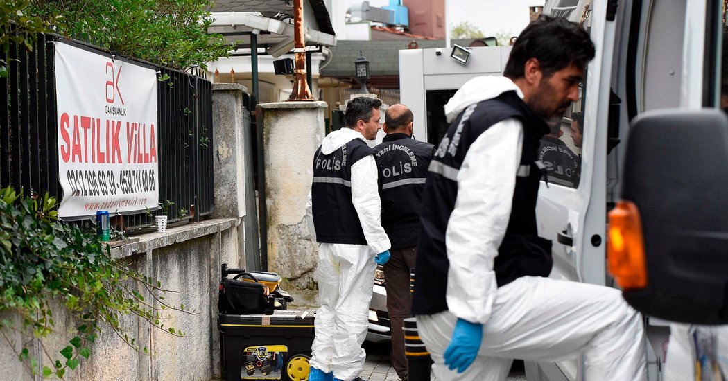 18turkey-tape-1-facebookJumbo.jpg Audio Contains Gruesome Details of Khashoggi Killing, Turkish Official Says