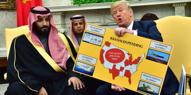 5bcaa9cfc63f4e3b2a31a6c3-750.jpg Trump says ‘we have a tremendous order’ with Saudi Arabia, doesn’t want to cancel defense contracts ‘as retribution’ for Jamal Khashoggi’s death