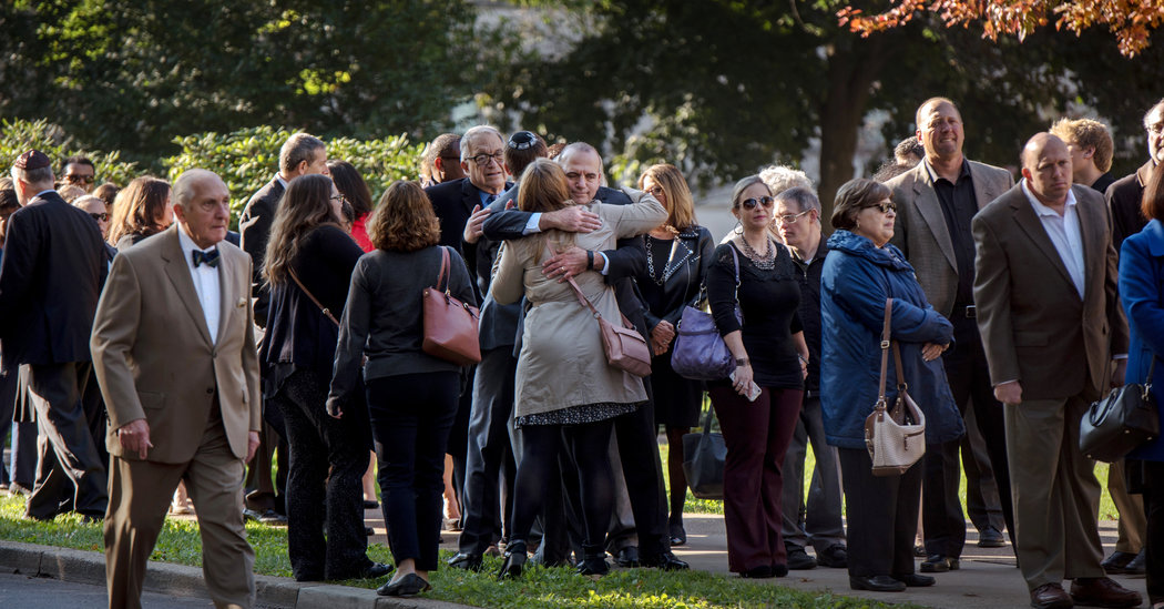 31synagogue-01alt-facebookJumbo-v4.jpg Funerals for Pittsburgh Synagogue Victims Begin as President Trump Prepares to Visit
