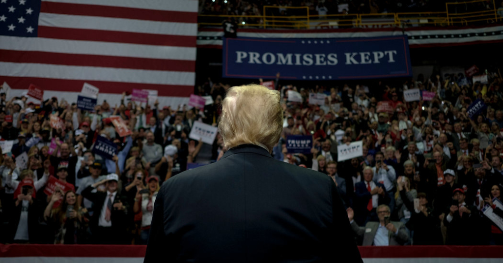 Trump Closes Out a Campaign Built on Fear, Anger and Division