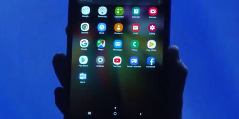 Samsung’s foldable phone is real, and it launches next year Samsung’s foldable phone is real, and it launches next year