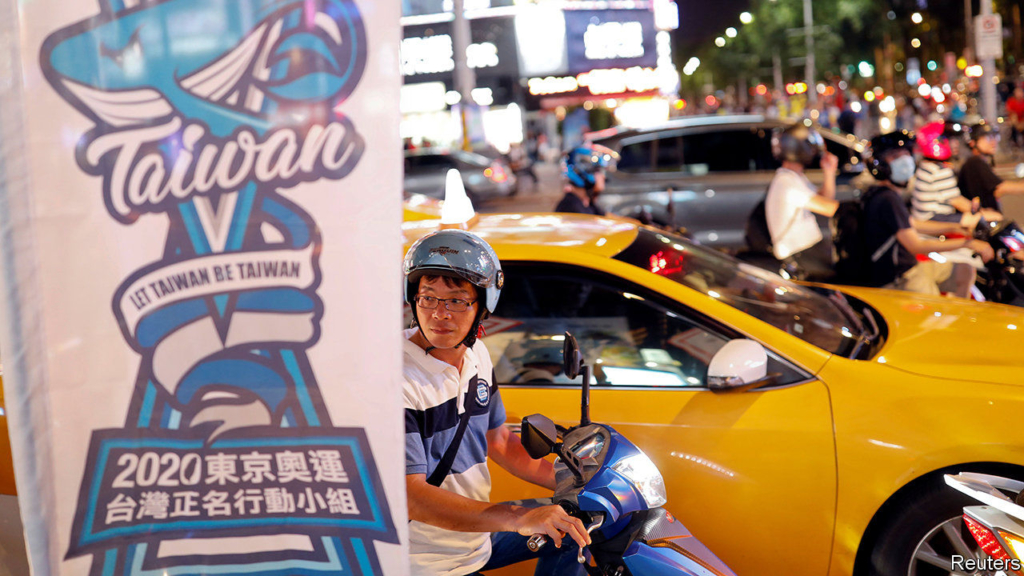 Taiwan’s voters will be asked what to call the island’s Olympic team