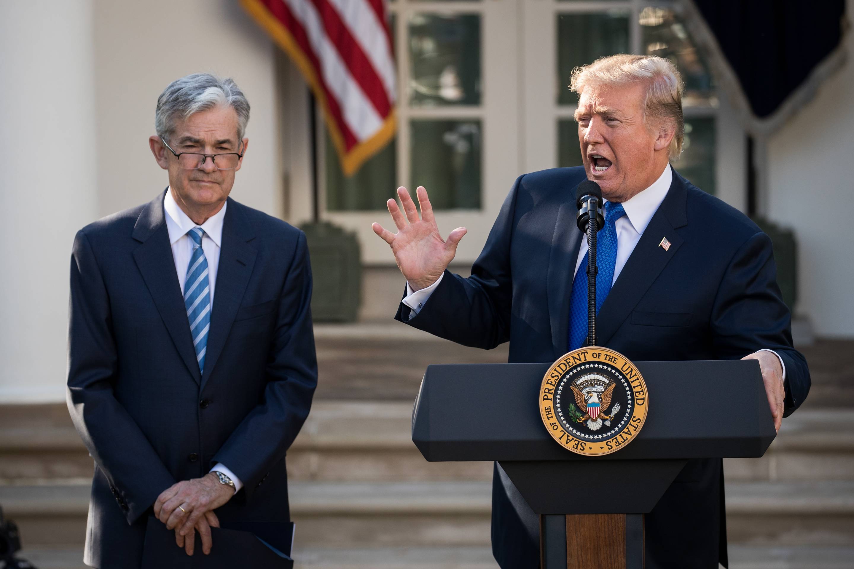 gettyimages-869482910-2-e1543364340964.jpg Trump Says He’s ‘Not Even a Little Bit Happy’ With Fed Chairman Jerome Powell