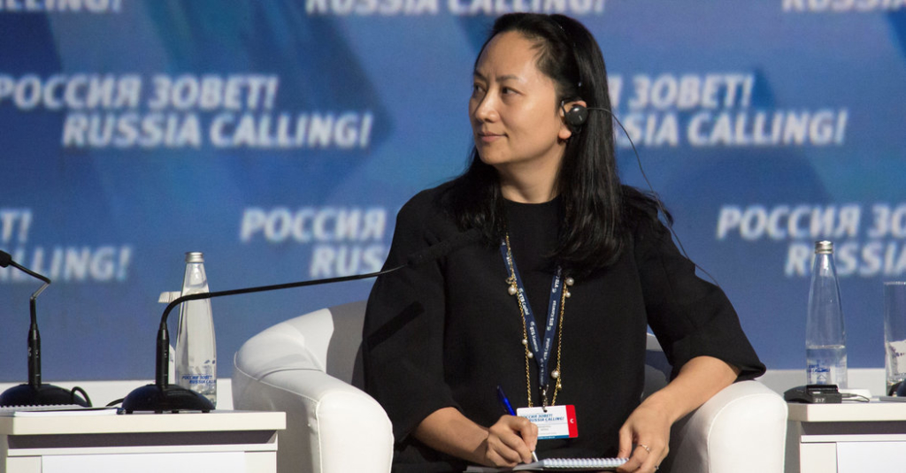 Chinese Executive’s Arrest Sets Trump Priorities on a Collision Course