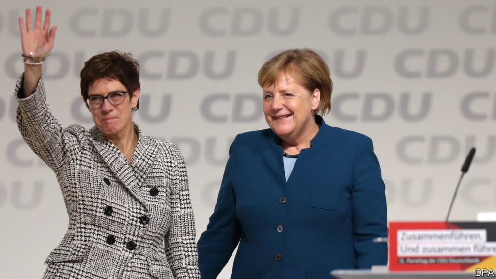 Angela Merkel’s preferred candidate becomes party leader