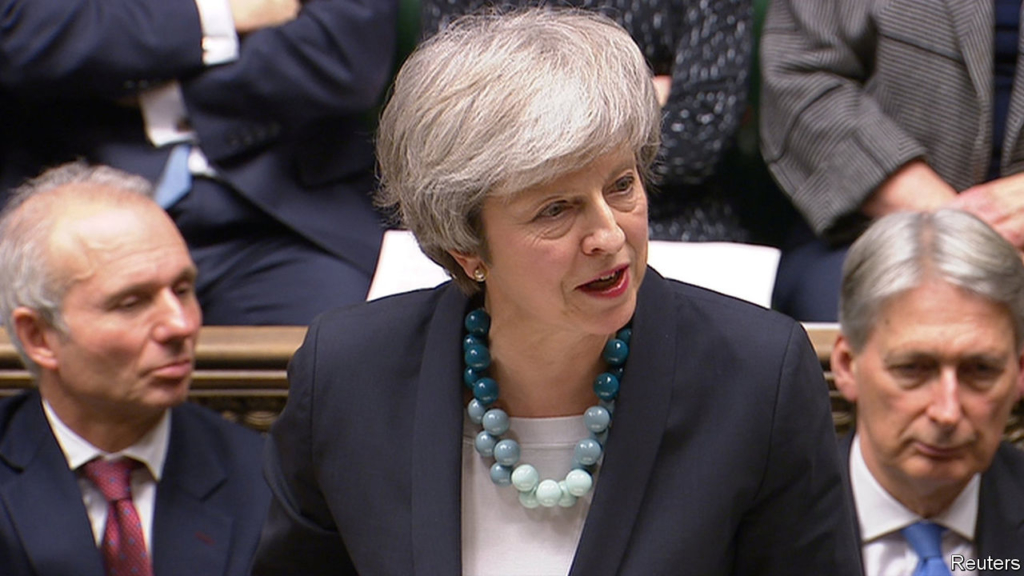 Facing heavy defeat on her Brexit deal, Theresa May delays the vote