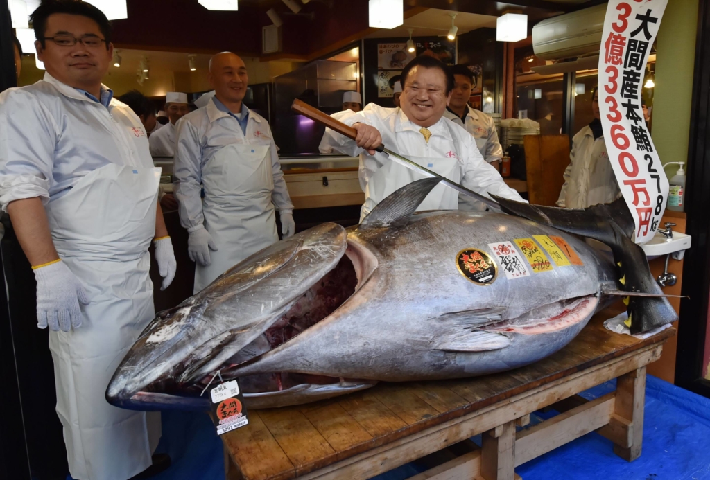 A Giant Bluefin Tuna Sold for $3.1 Million in Tokyo