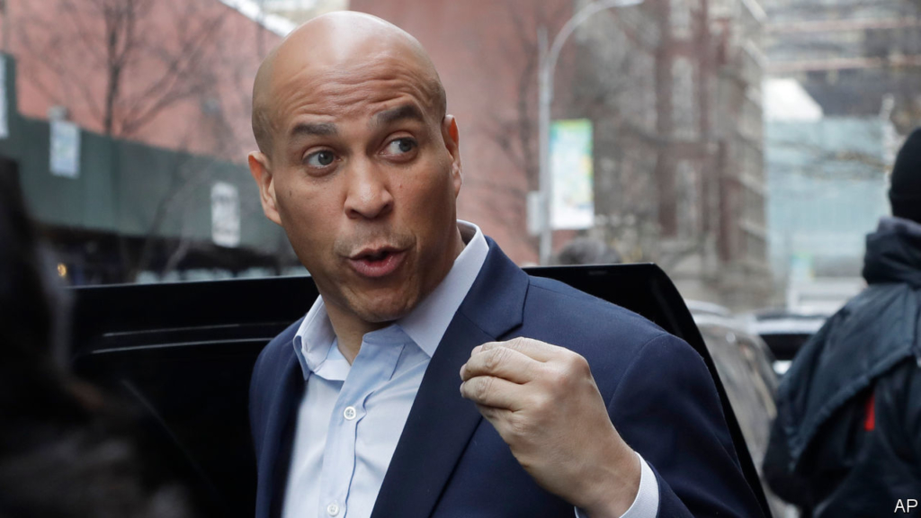 Cory Booker enters the race