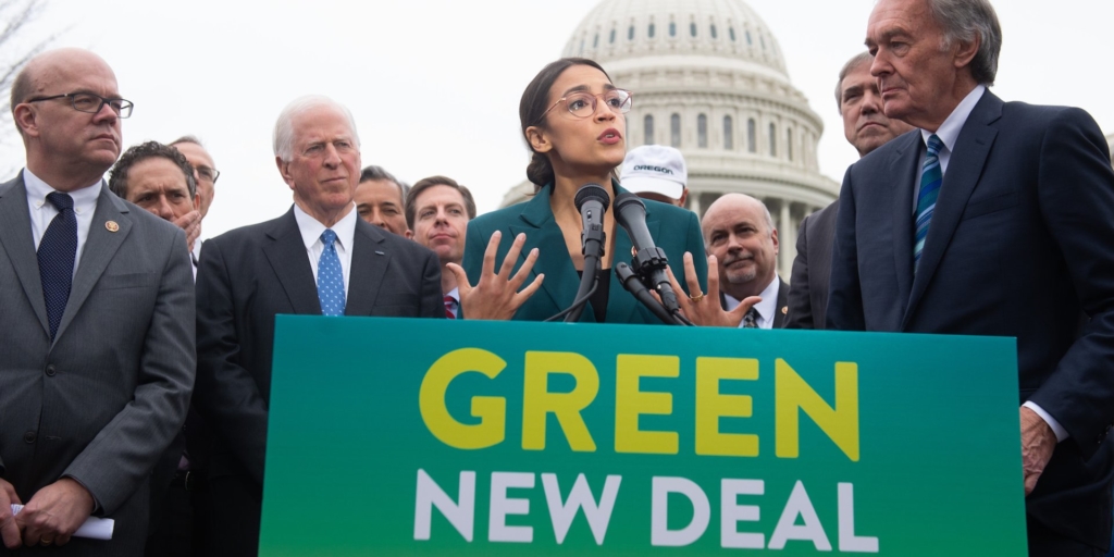 Alexandria Ocasio-Cortez and team attempt damage control after a fumbled Green New Deal rollout that included a line about paying Americans ‘unwilling to work’