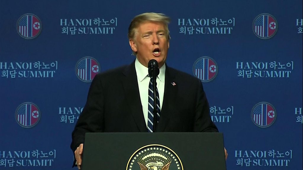 Trump-Kim talks break down over sanctions