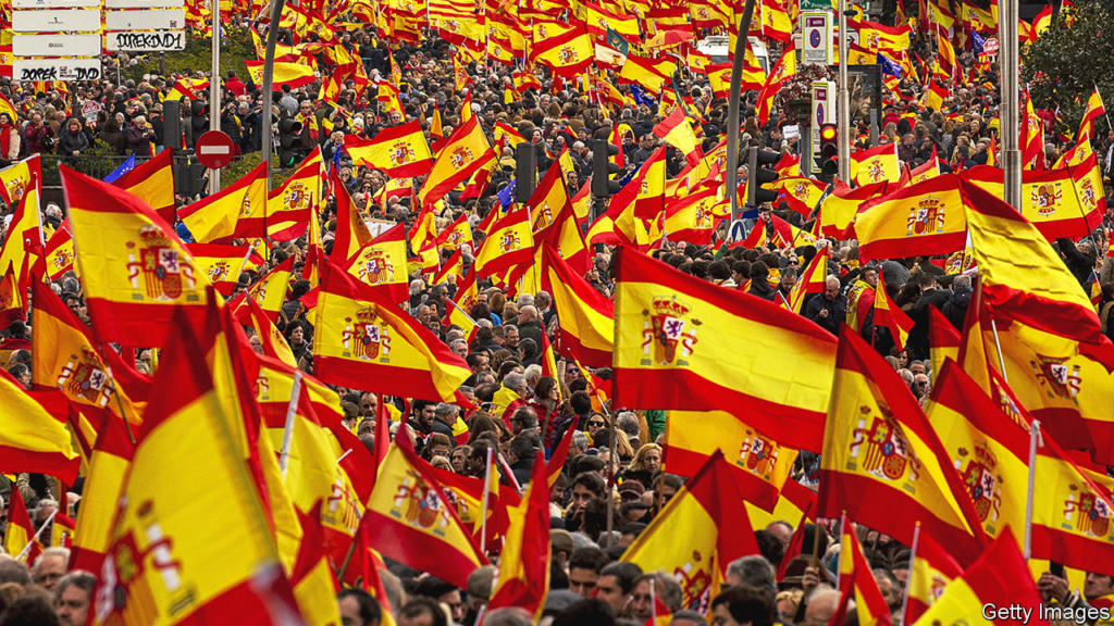 Spain’s centrist party is struggling to stay that way