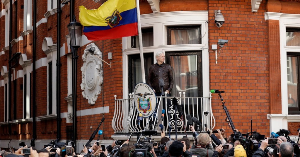 WikiLeaks Founder Julian Assange Is Arrested in London