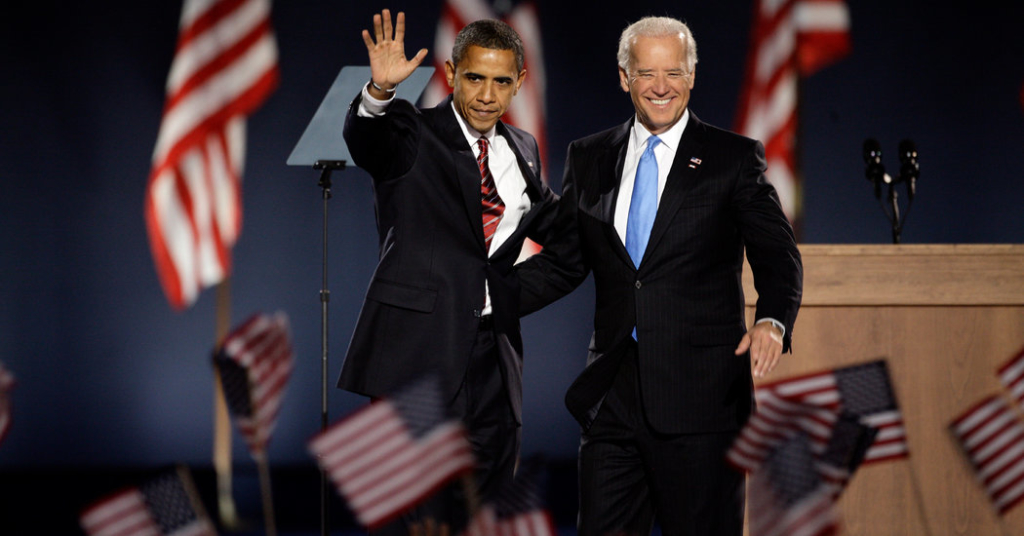 Biden and Obama’s ‘Odd Couple’ Relationship Aged Into Family Ties